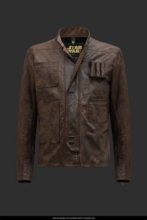 han solo leather jacket replica|han solo winter jacket.